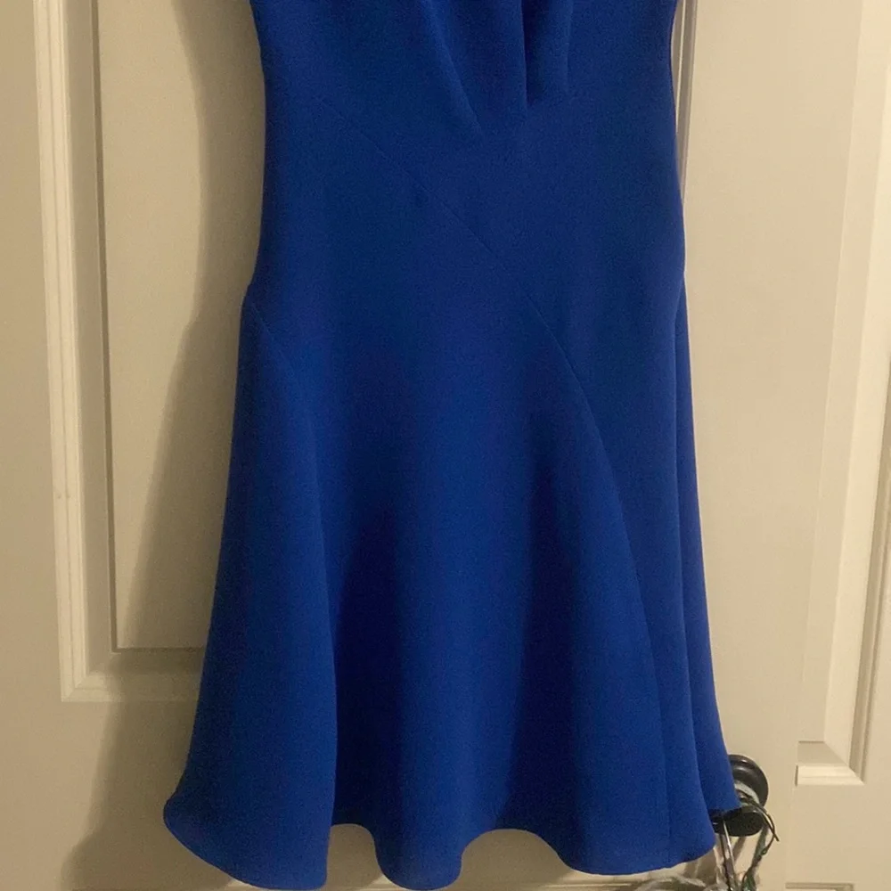 Reiss Royal Blue A line Dress - Picture 3 of 5